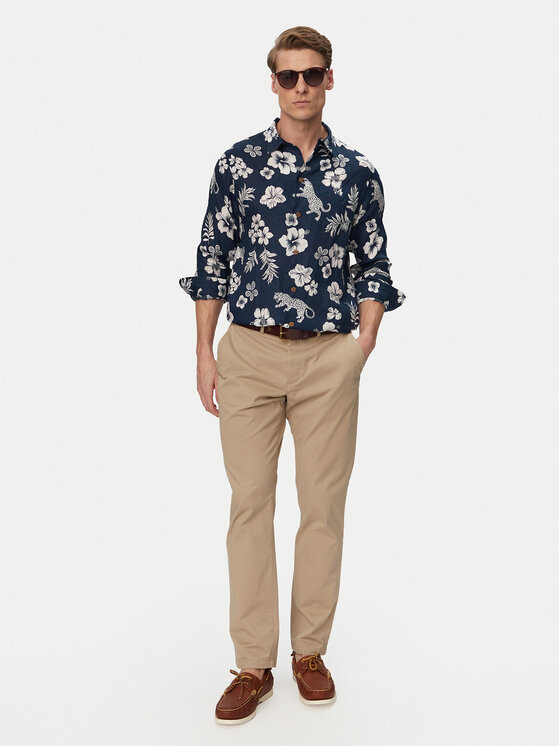 Polo Ralph Lauren Polo Ralph Lauren Košile 710B14227001 Tmavomodrá Classic Fit