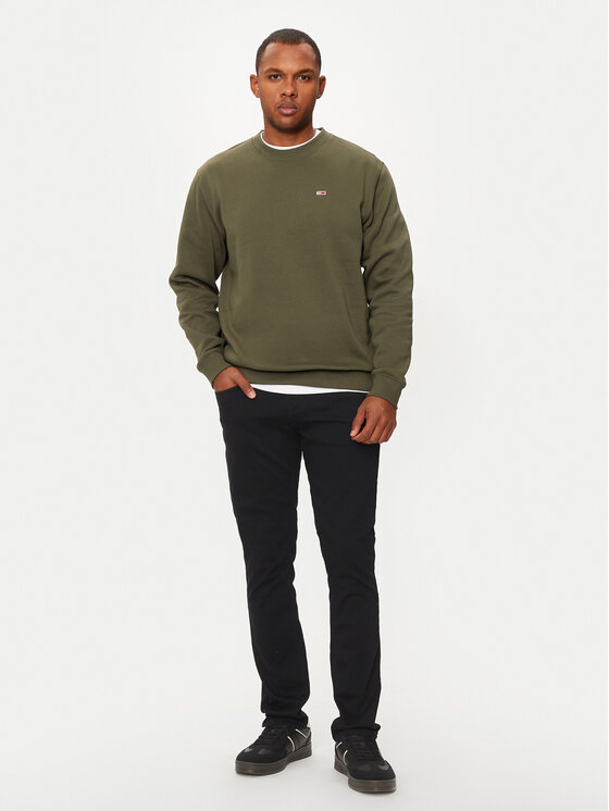 Tommy Jeans Tommy Jeans Traperice Scanton DM0DM20707 Crna Slim Fit