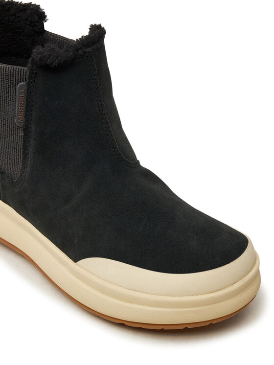 Merrell Merrell Čizme Marquette Thermo Pull On Wp J007064 Crna