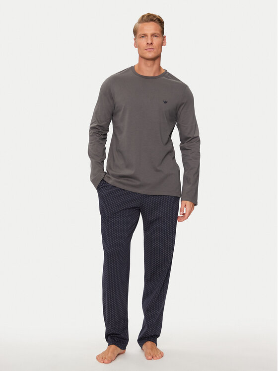 Emporio Armani Underwear Emporio Armani Underwear Pyžamo 111791 4F567 28844 Šedá Regular Fit