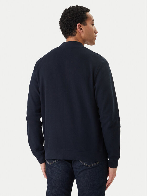 Jack & Jones Jack & Jones Felpa Roy Bomber 12293215 Blu scuro Regular Fit