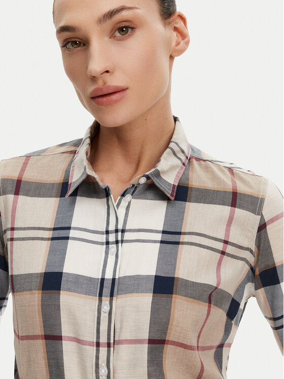 Barbour Barbour Сорочка Bredon LSH1353BR37 Бежевий Regular Fit