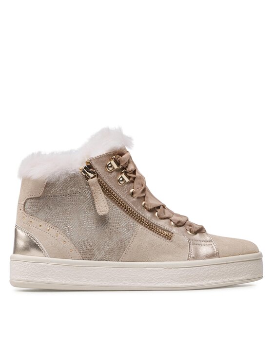 Geox Geox Sneakersy D Leelu' C D26FFC 0BS22 C6738 Béžová