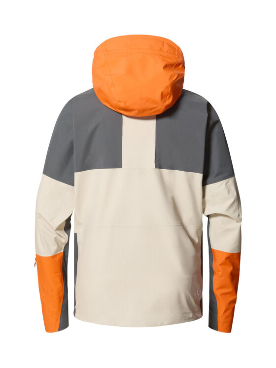 Haglöfs Haglöfs Kurtka przeciwdeszczowa Spitz GTX Pro Jacket Men Beżowy Regular Fit