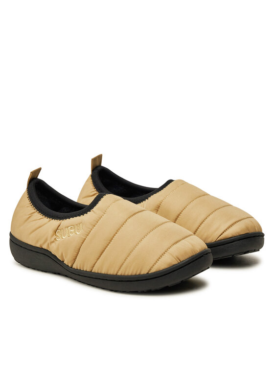 Subu Subu Hausschuhe Packable F-Line Beige