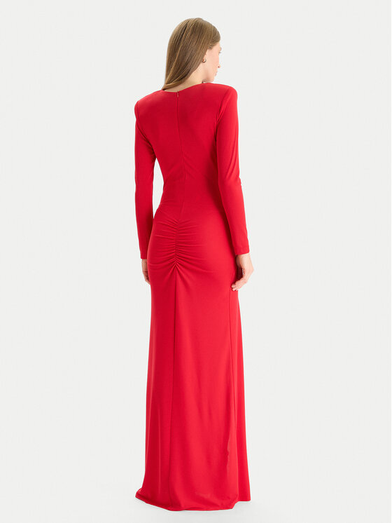 Gaudi Gaudi Rochie de seară 521FD14008 Roșu Slim Fit