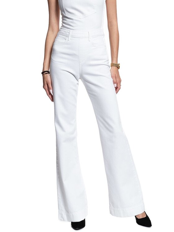 Wrangler Wrangler Jumpsuit OVERALL FLARE Bianco Regular Fit
