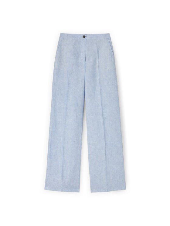 Motivi Motivi Pantaloni di tessuto P01DQ004591N0R4 Turchese Over Fit