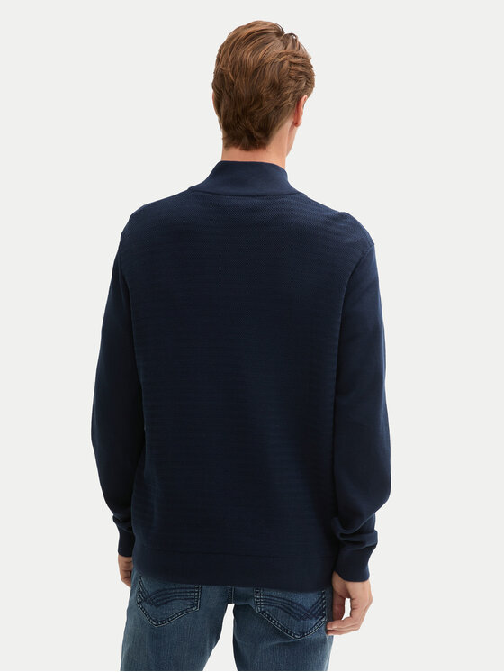 Tom Tailor Tom Tailor Maglione 1044475 Blu scuro Regular Fit