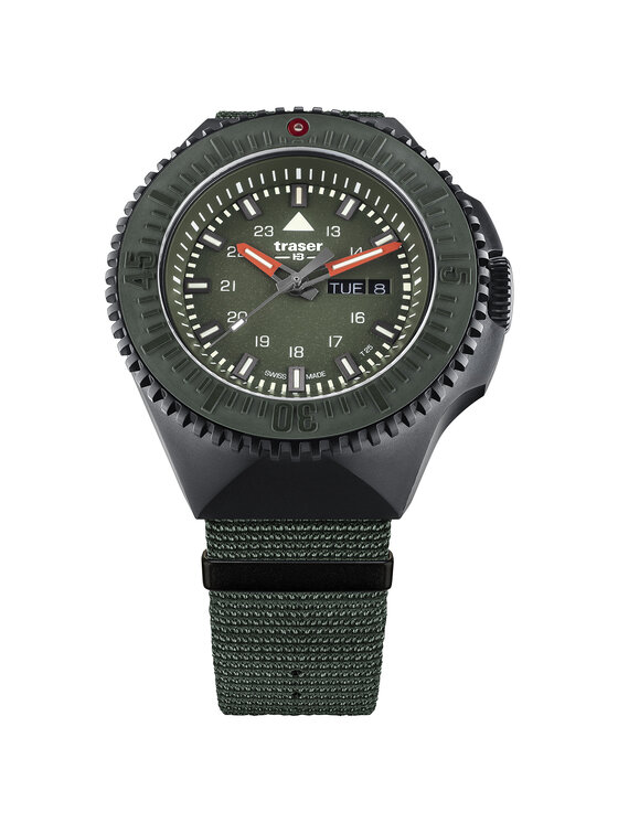 Traser Traser Zegarek TS-109858 Zielony