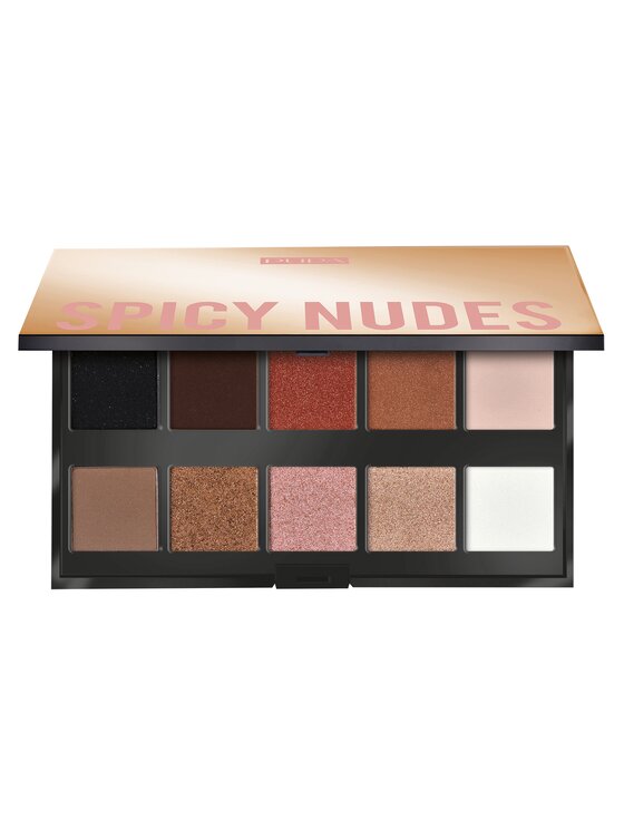 PUPA Milano PUPA Milano Make Up Stories Paleta cieni do powiek 001 Spicy Nudes