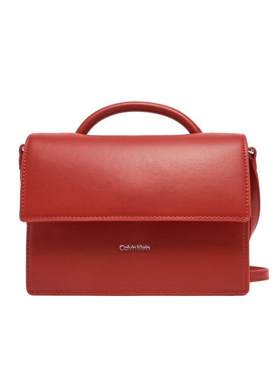Calvin Klein Calvin Klein Ročna torba Ck Linn Top Handle Crossbody K60K613162 Rdeča