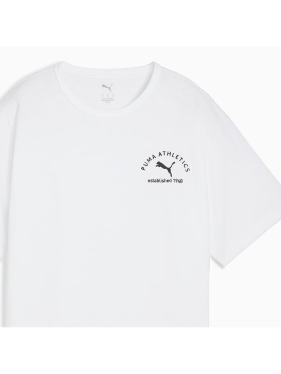 Puma Puma T-Shirt 688130 Biały Regular Fit