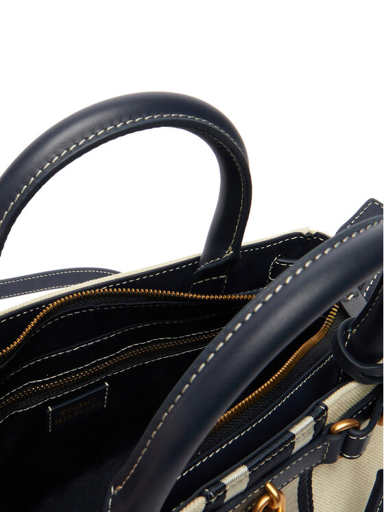 Tommy Hilfiger Tommy Hilfiger Torbica American Icon Mini Tote Canvas AW0AW18543 Šarena