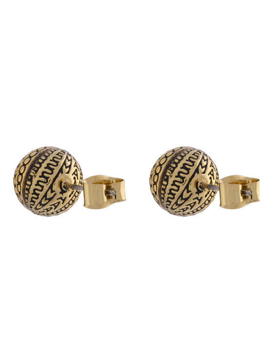 Marc Jacobs Marc Jacobs Auskarai The Monogram Stud 2S4JER001J53 Auksinė