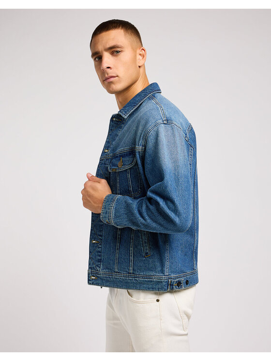 Lee Lee Giacca di jeans KURTKA JEANSOWA RELAXED Blu Relaxed Fit