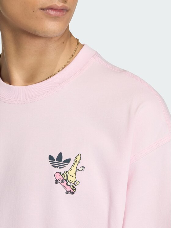 adidas adidas T-Shirt 164469 Różowy Oversize