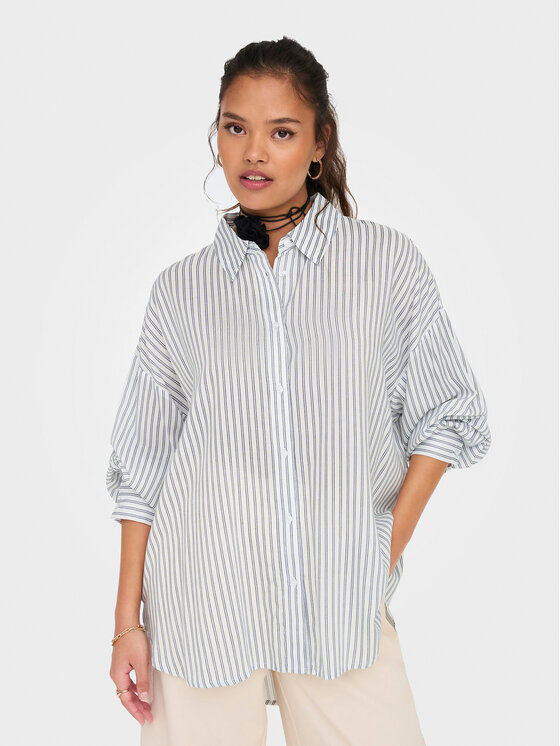 JDY JDY Koszula Grace 15317242 Niebieski Oversize