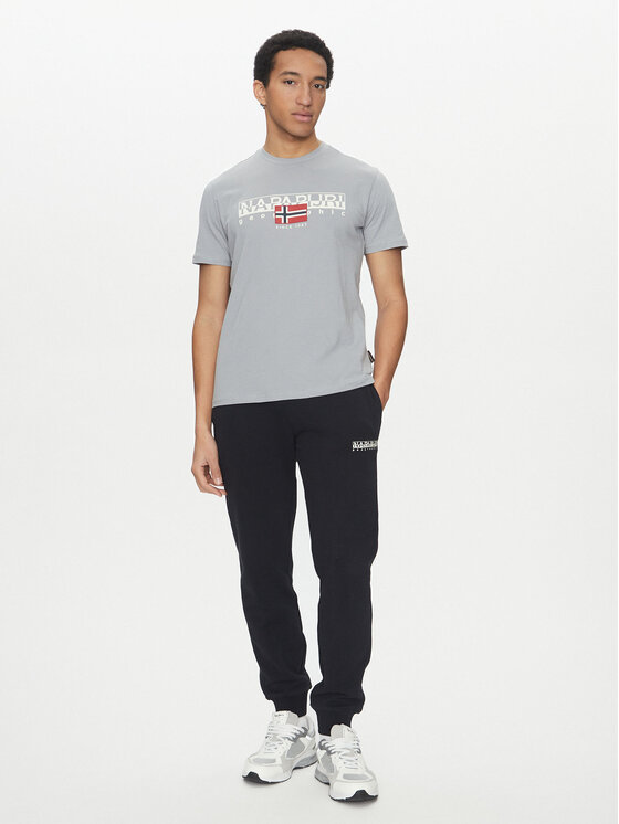 Napapijri Napapijri Jogginghose M-Gori NP0A4IDS Schwarz Regular Fit