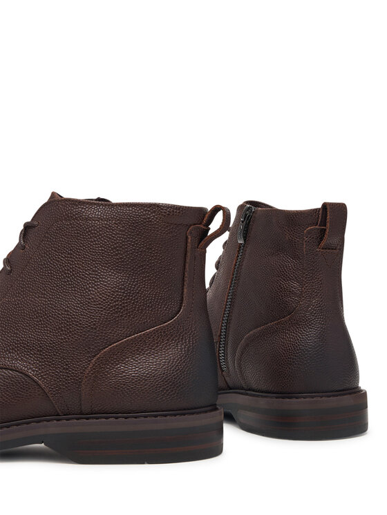 Clarks Clarks Μποτίνια Aldwin 2 Cap 26320119 Καφέ