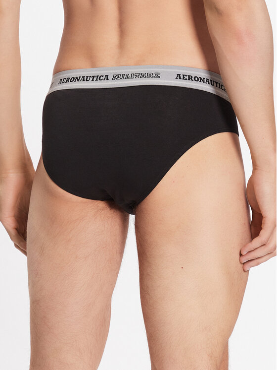 Aeronautica Militare Aeronautica Militare Набір з 2 пар сліпів AM1USL002 Чорний