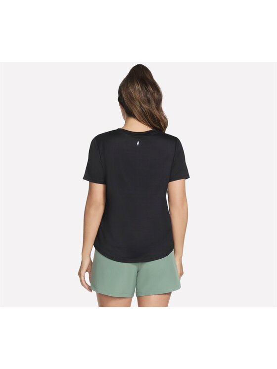 Skechers Skechers T-Shirt TS104-BLK Czarny Regular Fit