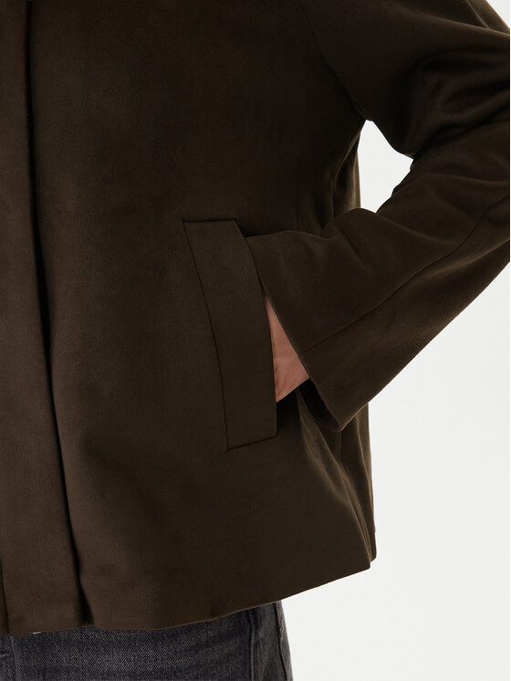 ONLY ONLY Μπουφάν από απομίμηση δέρματος Abbie 15372234 Καφέ Regular Fit