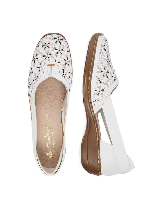 Rieker Rieker Scarpe basse CEO-41356-80 Bianco
