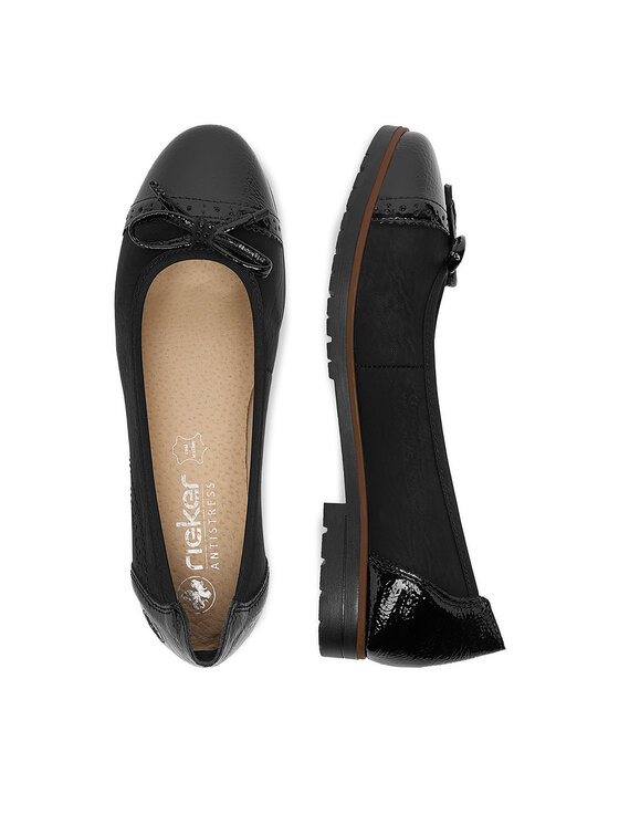 Rieker Rieker Ballerine 45358-00 Nero