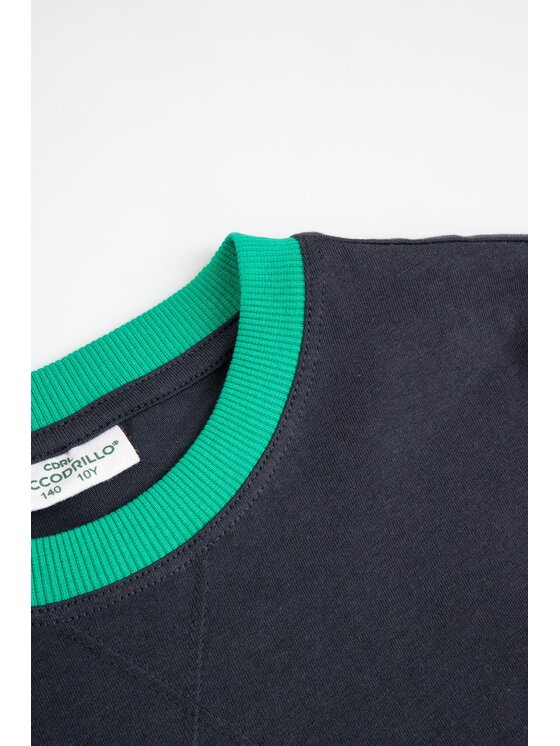 Coccodrillo Coccodrillo T-Shirt ZC6143204ABJ-015 Tmavomodrá Regular Fit