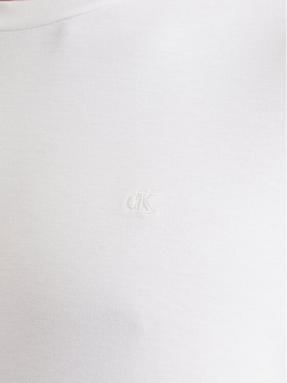 Calvin Klein Calvin Klein Тениска с дълъг ръкав LV04LD227G Бял Regular Fit