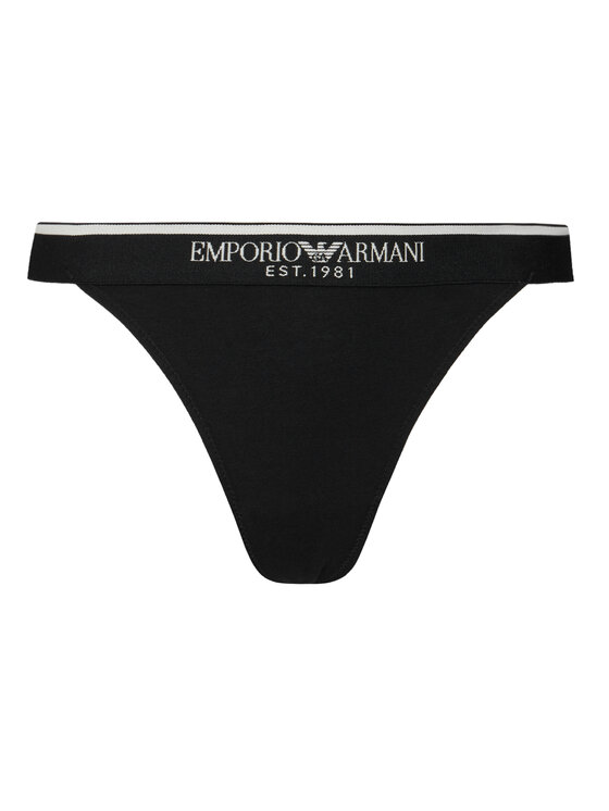 Emporio Armani Underwear Emporio Armani Underwear Komplet stringów EW000405 AF27298 UC001 Czarny