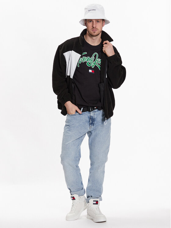 Felpa tommy jeans 90s online