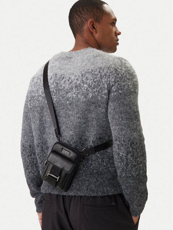 Guess Guess Чантичка за телефон HMBOCA P6142 Черен