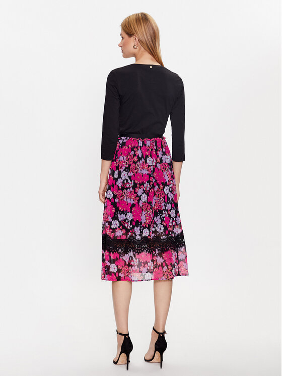 Liu Jo Liu Jo Ежедневна рокля WF3060 J7821 Черен Regular Fit