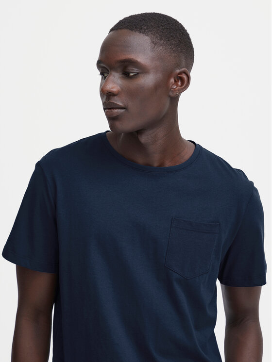 Blend Blend T-shirt 20716515 Tamnoplava Regular Fit