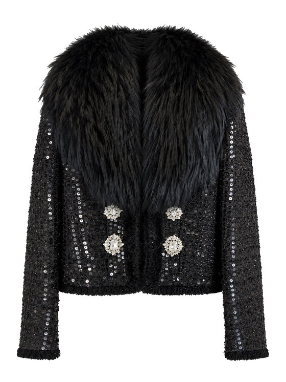 PHILIPP PLEIN PHILIPP PLEIN Sako 32224 Čierna Loose Fit