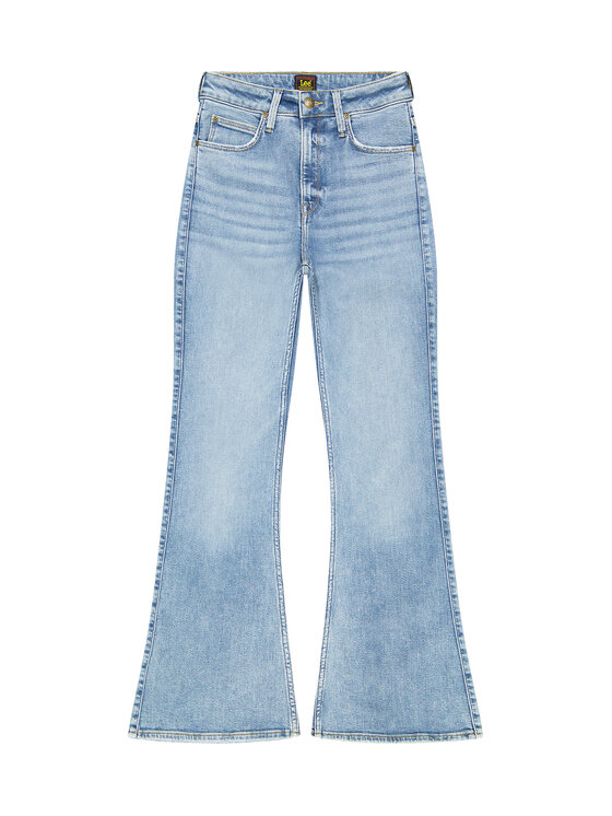 Lee Lee Jeansy BREESE Niebieski Slim Fit
