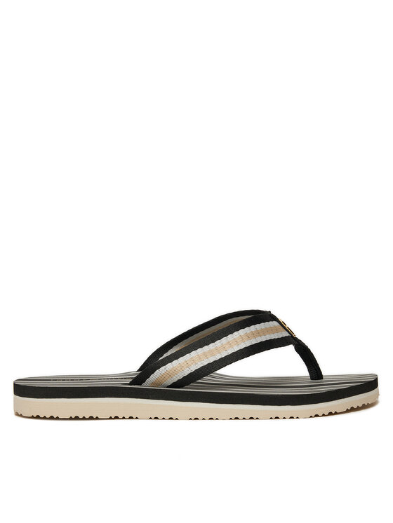 Tommy Hilfiger Tommy Hilfiger Σαγιονάρες Im Th Print Beach Sandal FW0FW08370 Μαύρο