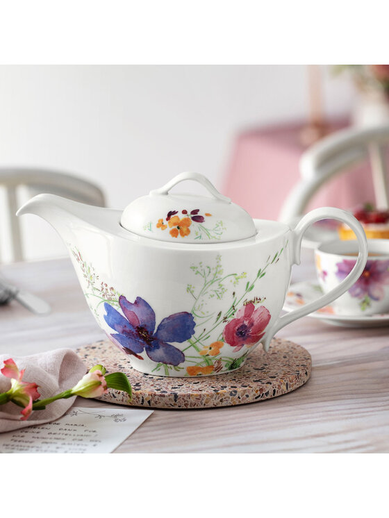 Villeroy & Boch Villeroy & Boch Dzbanek Dzbanek do herbaty 1,2 l Mariefleur Różowy