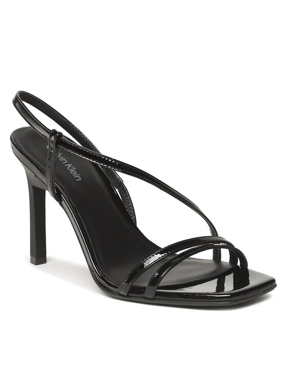 Calvin Klein Sandale Geo Stiletto Asy Sandal 90Hh HW0HW01609 Negru 90Hh imagine noua