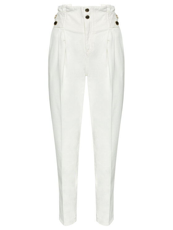 PINKO Pinko Джинси New Cara PE 21 PDEN 1J10MZ Y6Z3 Білий Boyfriend Fit