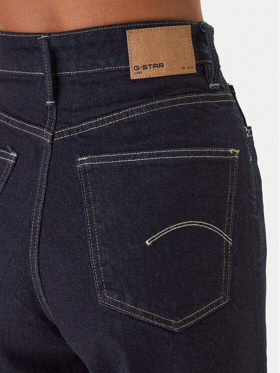 G-Star Raw G-Star Raw Jeansy Deck 2.0 D23591-E205 Granatowy Wide Leg