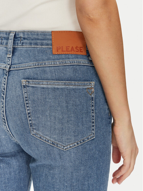 Please Please Traperice P66MBQ2PFU Plava Regular Fit