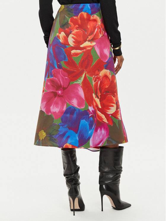 Ted Baker Ted Baker Fustă trapez Joralee 275629 Colorat Regular Fit