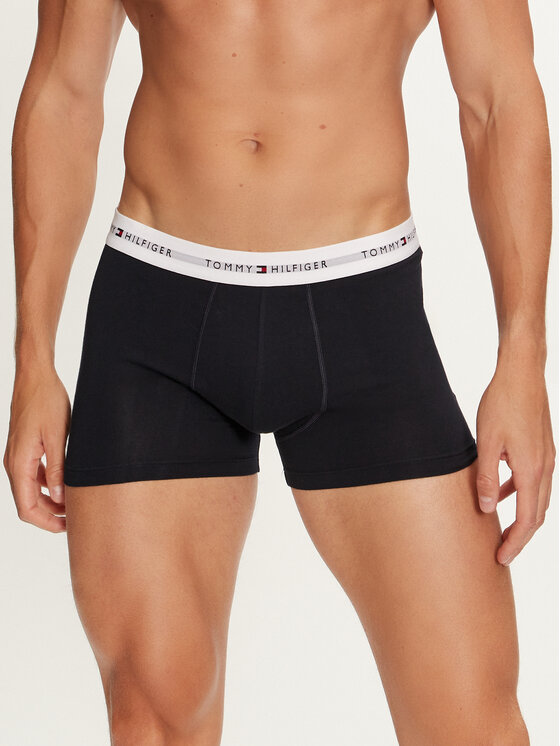 Tommy Hilfiger Tommy Hilfiger Σετ μποξεράκια 3 τμχ UM0UM02763 Μαύρο