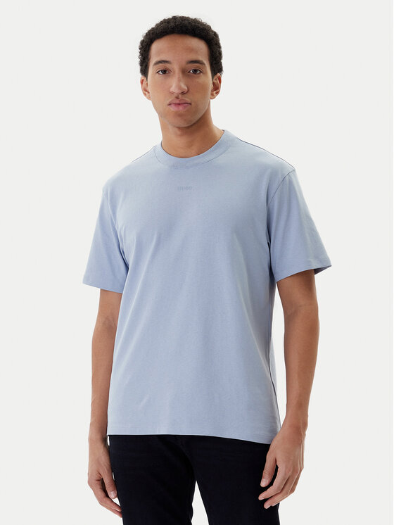 HUGO Tricou Dapolino 50488330 Violet Relaxed Fit