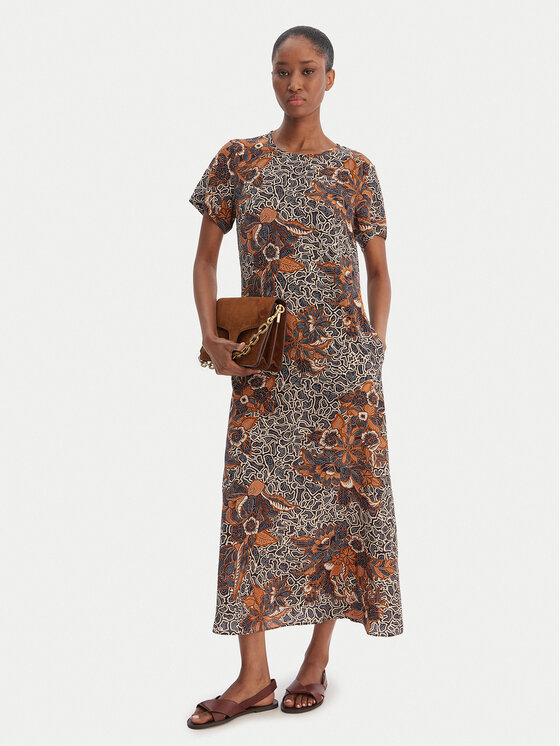 Weekend Max Mara Weekend Max Mara Vsakodnevna obleka Crespo 2615221042 Mornarsko modra Regular Fit