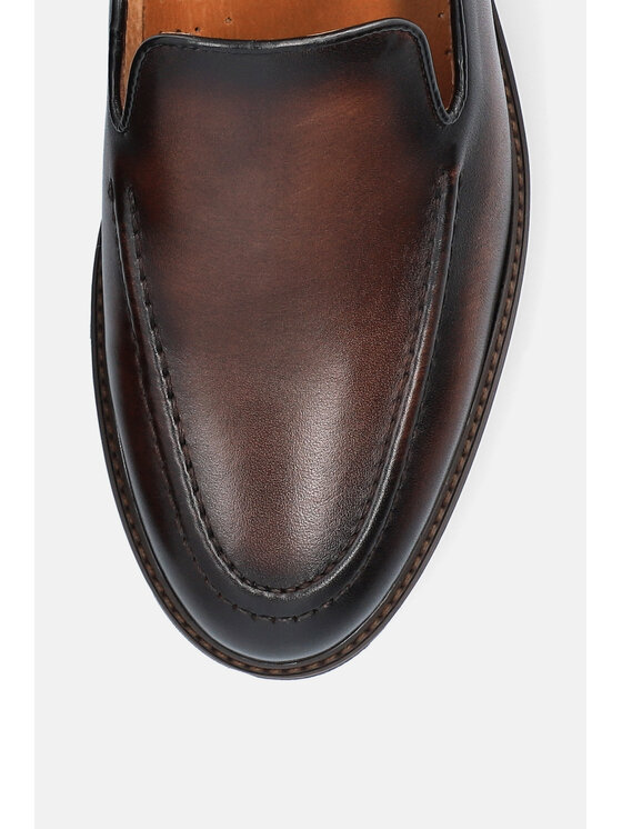 Lancerto Lancerto Loafersy Buty Loafersy Ellon Brązowe BT104124000012 Brązowy