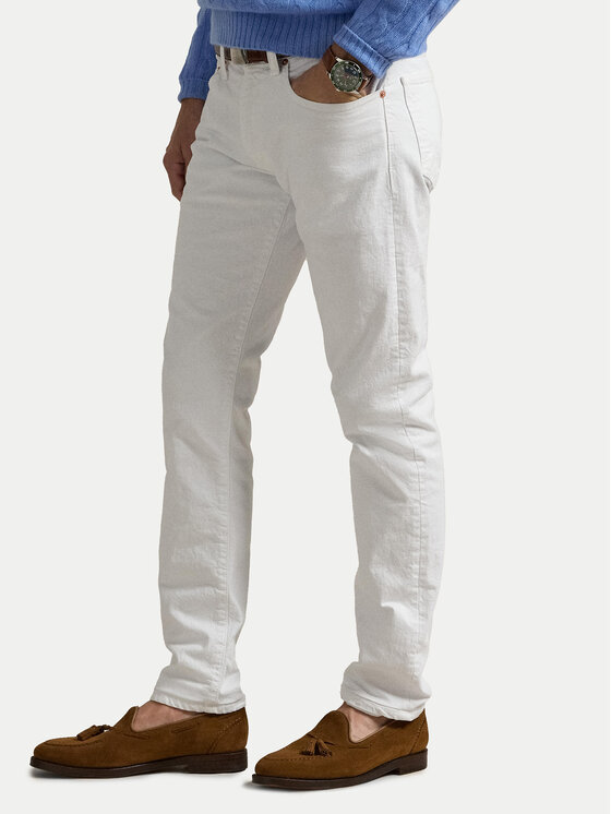 Polo Ralph Lauren Polo Ralph Lauren Traperice 710956083002 Bijela Slim Fit